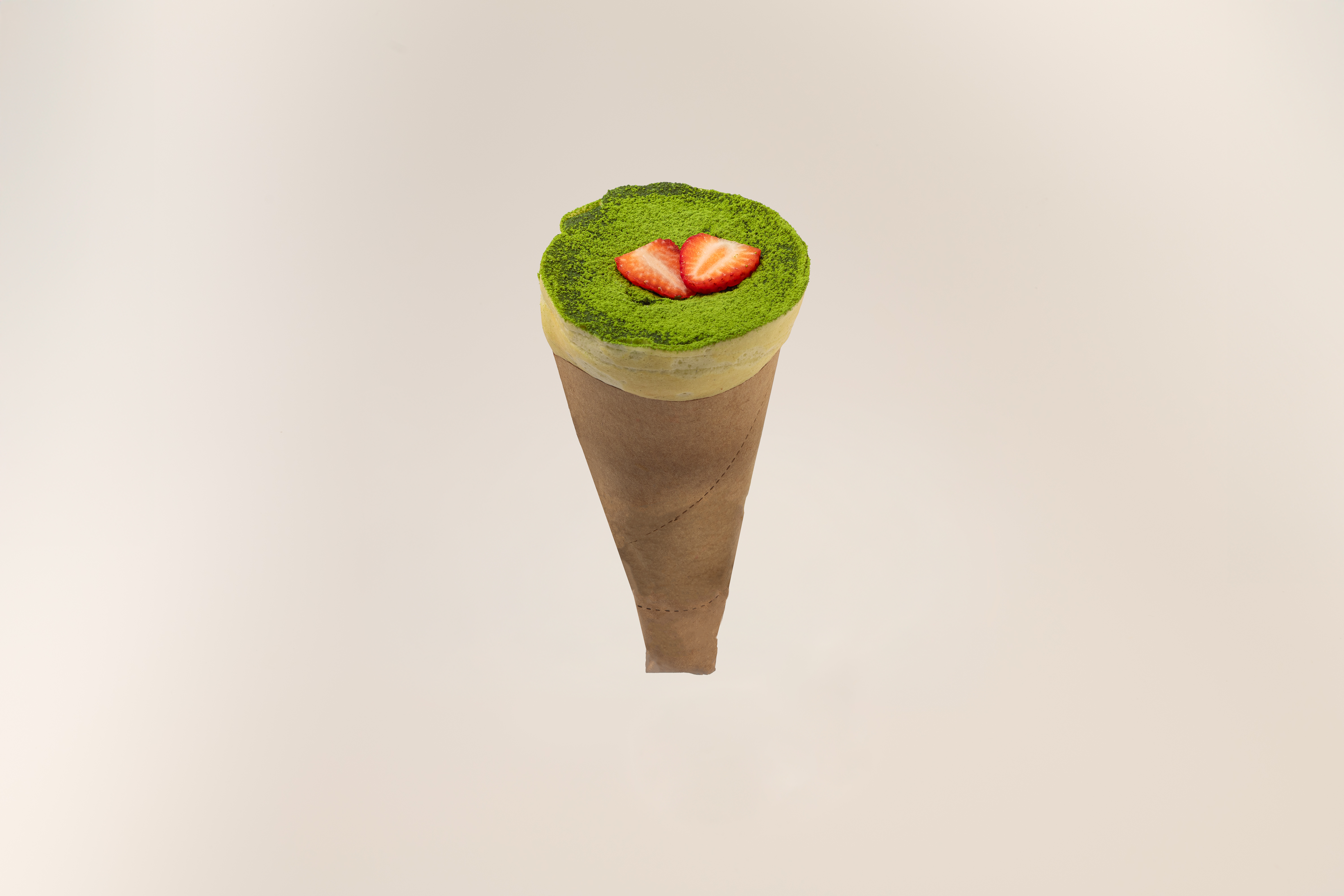 Strawberry Matcha Crepe - popular dessert or drink